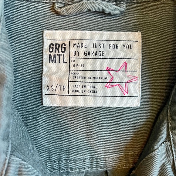 Garage khaki top - Picture 3 of 3